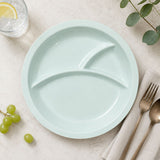 10" Divided Plate (Green)