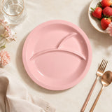 10" Divided Plate (Pink)