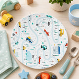 Kids Plate (Town Roads)