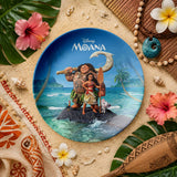 Cartoon Plate (Moana)