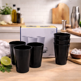 6 Pcs. 300ml Cup Set (Black)