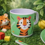 4 Pcs. Kids Divided Tray Set (Animal Kingdom)