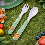 4 Pcs. Kids Divided Tray Set (Animal Kingdom)