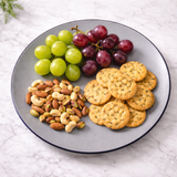 Two Tone Small Plate (Grey & Black)