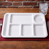 Large Divided Tray (White)
