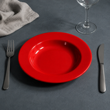 Pasta Plate (Red)
