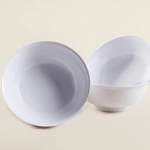 Set of 3 Soup / Cereal Bowls (White)