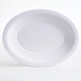 Large Oval Rice Platter - White (5-6 persons)