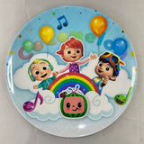 Cocomelon Balloons Plate
